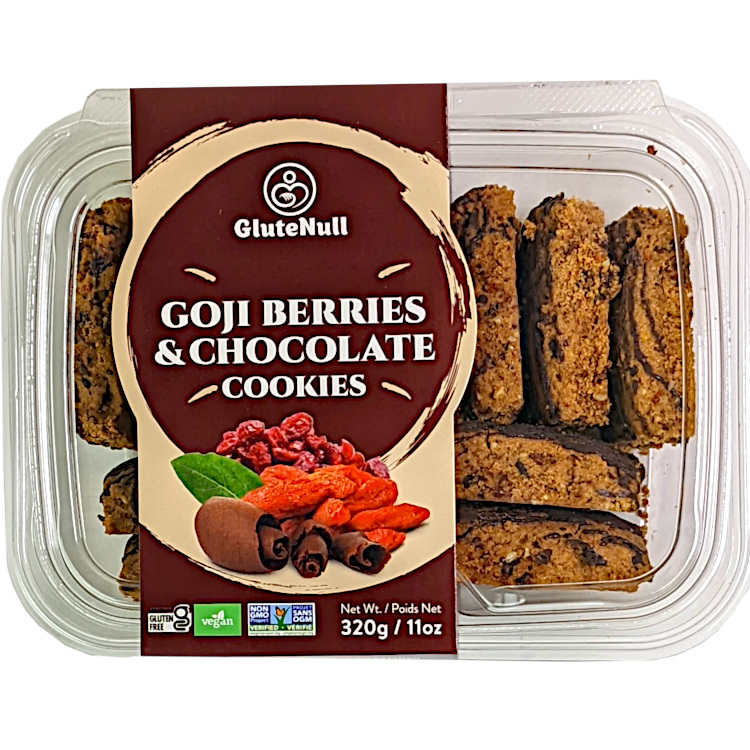 Goji Berries & Chocolate Cookies